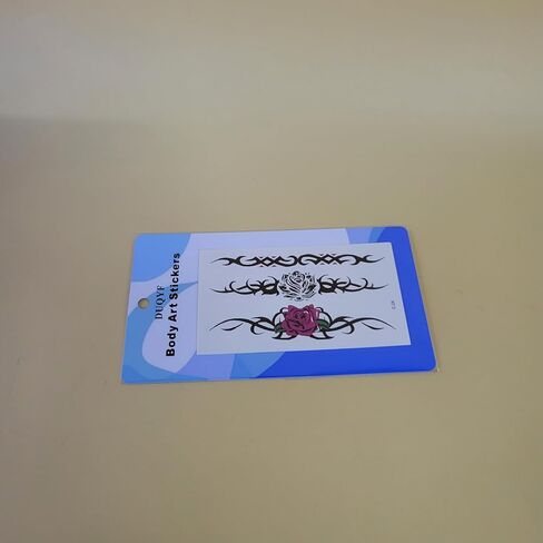Body Art Stickers, Waterproof Fake Body Art Stickers for Women Men, for Arm Leg Face Festival in Saudi Arabia