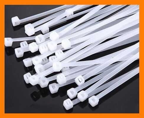 100 pieces Zip ties cable management cable ties are easy to install and not prone to breakage in Saudi Arabia