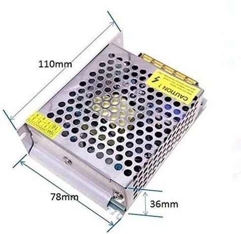 DC 5V 5A Power Supply, PHEVOS AC 110/120 to DC 5V Universal Switching Transformer Adapter for Raspberry PI Models, CCTV, Radio, Computer Project, LED Strips Pixel Lights in Saudi Arabia