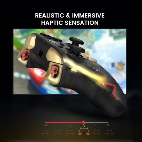 وحدة تحكم سلكية محسنة من GameSir Kaleid Flux لأجهزة Xbox وإضاءة RGB وعصا التحكم ذات تأثير Hall، متوافقة مع Xbox Series X|S وXbox One وWindows 10/11 PC - مرخصة رسميًا (متجددة) in Kuwait