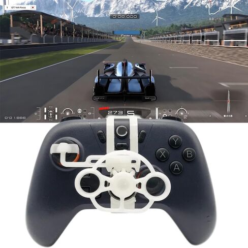 3D Printing Steering Wheel For GameSir Nova Lite Game Controller,Racing Games Auxiliary Simulator Replacement With Super Convenient Operating,Adapting to All Kinds of Racing Game (Black) in Saudi Arabia