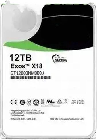 For 12TB (ST12000NM000J) SATA X18 HDD 3.5inch 7.2k 256M Hard Disk Drive for Server in Saudi Arabia