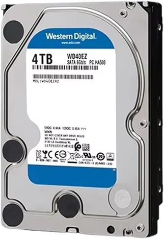 1pc HDD For Blue 4TB 3.5" SATA 6 Gb/s 64MB 5400RPM For Internal Hard Disk For Desktop Hard Drive in Saudi Arabia