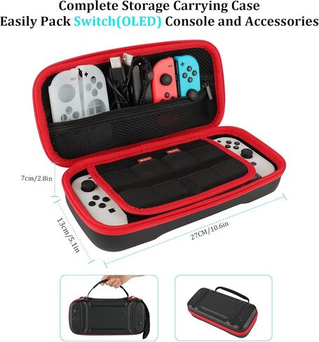WEILE Switch Sports Accessories Bundle - 23 in 1 Family Accessories Pack Kit for Nintendo Switch /Switch OLED Sports Games with Golf Clubs, Tennis Rackets, Swords, Bowling Grips, Baseball Bats, Wrist Bands, Leg Straps and more in Saudi Arabia