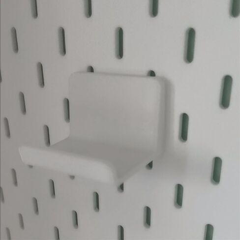 3D_ZeapoAI حامل سماعة الرأس ووحدة التحكم لجهاز IKEA Skadis Pegboard متوافق مع وحدة تحكم Xbox PS5 PS4 قطعتين in Kuwait