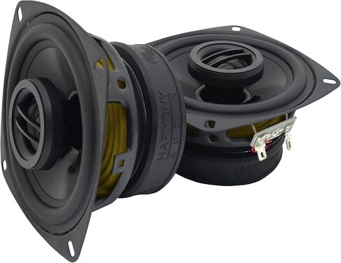 Harmony Audio R4 Compatible with Mercedes Frieghtliner Sprinter 2003-2009 Speaker Replacement Front and Rear Car Audio Kit Bundle with Harness in Saudi Arabia