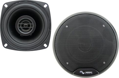 Harmony Audio R4 Compatible with Mercedes Frieghtliner Sprinter 2003-2009 Speaker Replacement Front and Rear Car Audio Kit Bundle with Harness in Saudi Arabia
