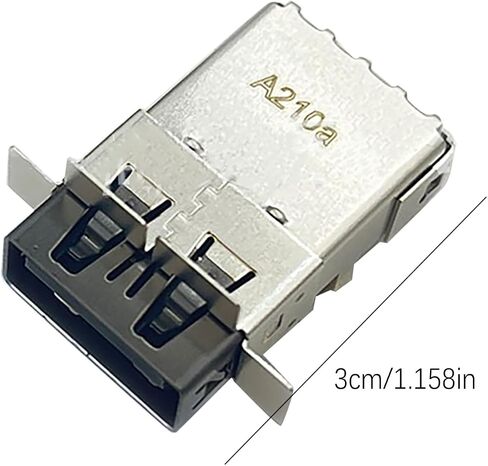 Hi-Speed USB Port Socket w/ Wings For Xbox Series S Console Repair Parts in Saudi Arabia