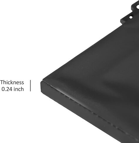WDX0R 3CRH3 Battery Replacement for Dell Latitude 3480 3580 3189 3379 Inspiron 15 7579 7573 7560 7569 7570 5565 5567 5568 5570 5578 5579 7586 13 7368 7378 5368 5378 5379 17 5765 5767 5775 P58F P75F in Kuwait