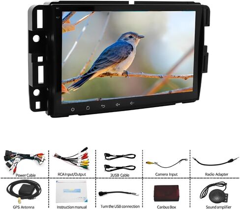 ترقية ستيريو راديو السيارة Android 13 لـ 2008-2012 شيفروليه ماليبو 8 بوصة شاشة تعمل باللمس GPS Navi Head Unit Radio استبدال مزدوج Din مع Carplay اللاسلكي وAndroid Auto Bluetooth BT DSP SWC in Saudi Arabia