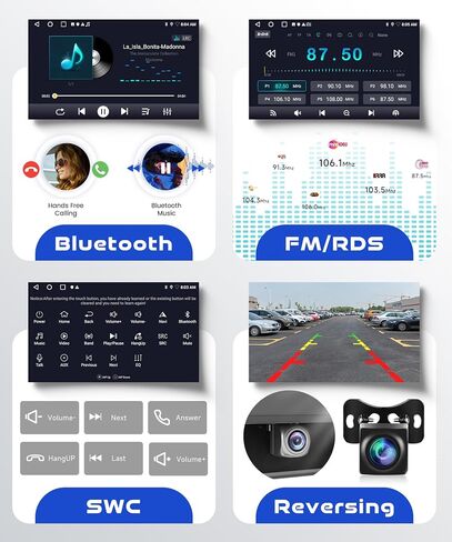 راديو 2G+64G لسيارة Mercedes Benz E Class W211 E200 مع Carplay لاسلكي/Android Auto، ستيريو بشاشة لمس Android 7 بوصة، بلوتوث، GPS، SWC+ كاميرا احتياطية in Saudi Arabia