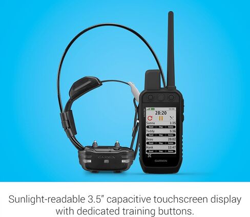 جهاز Garmin Alpha 200 المحمول باليد وTT15 Mini Dog، يمكن الوصول إليه وتتبع سريع وتدريب كلابك، شاشة لمس سعوية 3.5 بوصة يمكن قراءتها في ضوء الشمس in Saudi Arabia