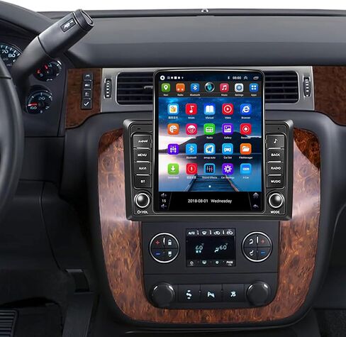 [4+64G] Android 13 Car Stereo with Wireless Carplay & Android Auto for Chevy for GMC 2007 2008 2009 2010 2011 2012 2013 2014 Radio Upgrade with AHD Camera,GPS Navigation,SWC,WiFi,FM,Bluetooth in Saudi Arabia