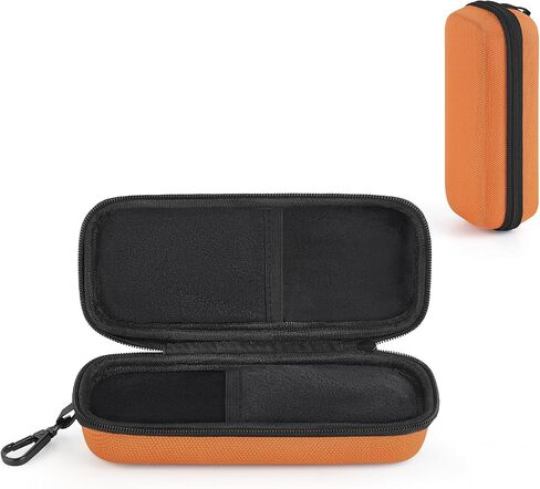 Mkono Double Eyeglasses Case, EVA Hard Shell Travel Sunglasses Organizer with Zipper Closure Multiple Glasses Case for Travel Women Men Vehicle, Black in Saudi Arabia