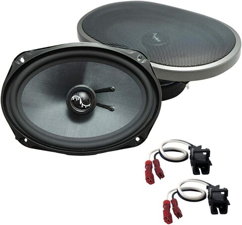 Harmony Audio Compatible with Chevy Monte Carlo 2000-2007 Rear Deck Premium Speaker Replacement HA-C69 New in Saudi Arabia