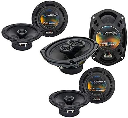 حزمة Harmony Audio Bundle متوافقة مع 2004-2014 Acura TSX (2) HA-R65 HA-R69 حزمة ترقية استبدال سماعات المصنع الجديدة in Kuwait