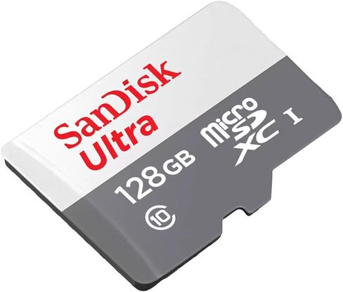 SanDisk Ultra microSD Flash Memory 128GB MicroSDXC UHS-I Class 10 in Kuwait