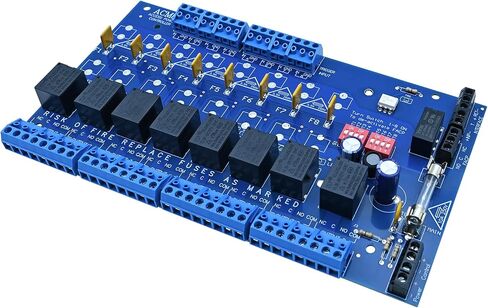 وحدة التحكم في طاقة الوصول إلى القناة المُحدثة من ACM8CB، متوافقة مع مواصفات Altronix ACM8CB، لأنظمة الأمان والتحكم في الوصول in Saudi Arabia