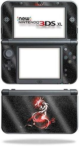 غلاف MightySkins اللامع لجهاز Nintendo New 3DS XL (2015) - Tribal Dragon | لمسة نهائية لامعة واقية ومتينة شديدة اللمعان | سهل التطبيق والإزالة وتغيير الأنماط | صنع في الولايات المتحدة الأمريكية in Saudi Arabia