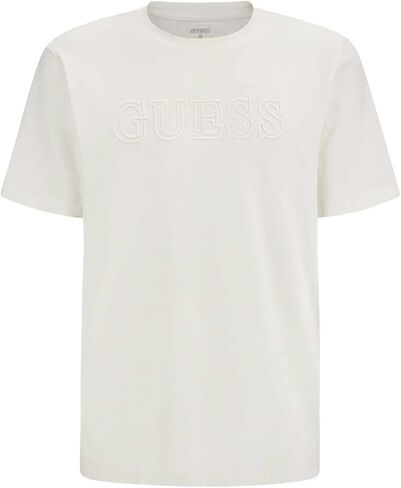 GUESS Men's Eco Alphy Tee, Scuffy, L in Saudi Arabia