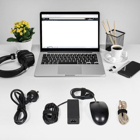 60 PCS 7.87" Reusable Cable Ties, Adjustable Cord Straps, Wire Organizer for Cord Management, Black, No Trimming Needed in Saudi Arabia
