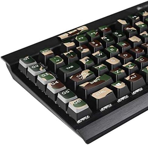 غلاف Skinit متوافق مع لوحة مفاتيح الألعاب الميكانيكية البلاتينية K95 RGB - تصميم Skinit الأصلي المموه للشارع in Saudi Arabia