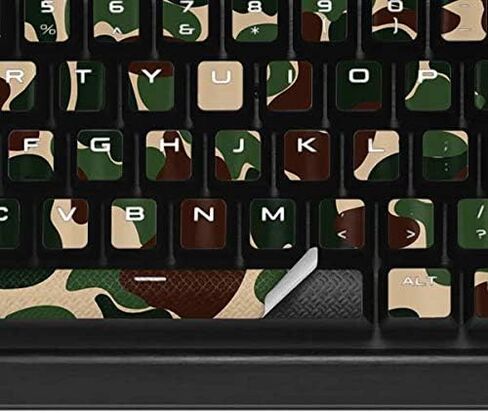 غلاف Skinit متوافق مع لوحة مفاتيح الألعاب الميكانيكية البلاتينية K95 RGB - تصميم Skinit الأصلي المموه للشارع in Saudi Arabia