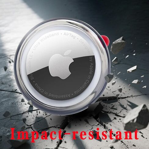 4 عبوات من حافظات Airtag، حافظة واقية مع ملصق لاصق قوي 3M متوافق مع بطاقات Apple Air للالتصاق على سماعات الرأس عن بعد للتلفزيون وحقائب الظهر والأمتعة والكمبيوتر المحمول والدراجة in Kuwait