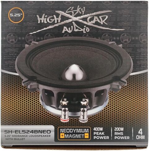 Sky High Car Audio SH-EL524BNEO 5.25" Neodymium Bullet Midrange Speaker in Saudi Arabia