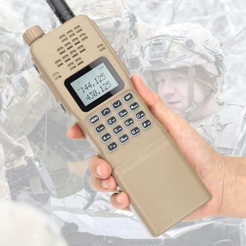 راديو Baofeng AR-152 Ham راديو 10 وات عالي الطاقة تكتيكي ثنائي الاتجاه مع بطارية أكبر قابلة لإعادة الشحن بقدرة 12000 مللي أمبير في الساعة، أجهزة اتصال لاسلكية طويلة المدى محمولة باليد، مجموعة كاملة in Saudi Arabia