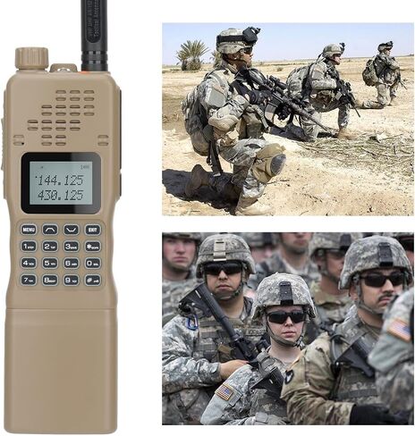 راديو Baofeng AR-152 Ham راديو 10 وات عالي الطاقة تكتيكي ثنائي الاتجاه مع بطارية أكبر قابلة لإعادة الشحن بقدرة 12000 مللي أمبير في الساعة، أجهزة اتصال لاسلكية طويلة المدى محمولة باليد، مجموعة كاملة in Saudi Arabia