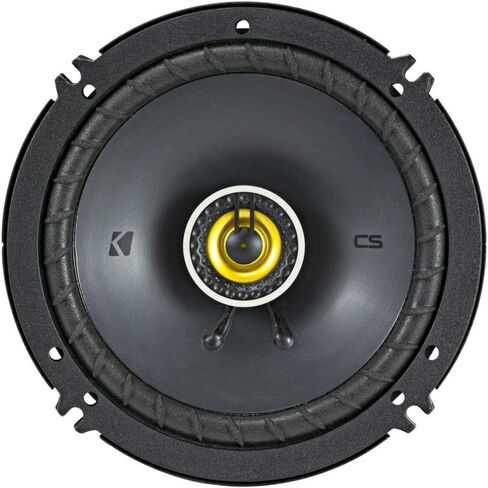 Jeep JL (2018-2023) & Kicker 46CSC654 6.5" CSC Coaxial Speakers and Front 6.5" Speaker Pods with Tweeter Adaptors Compatible with JT (2020-2023) in Saudi Arabia