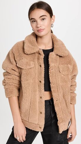 UGG Women's Frankie Sherpa Trucker Jacket in Saudi Arabia