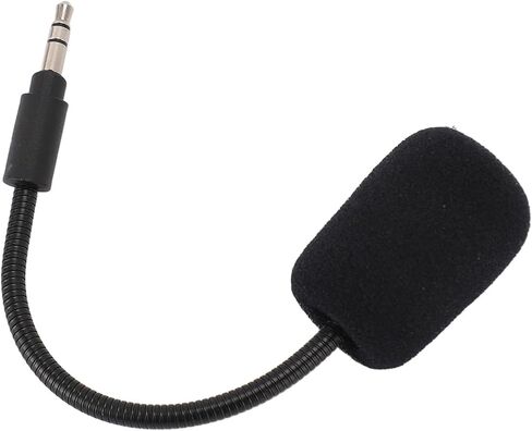 Gaming Mic, 3.5mm Microphone 3.5mm Plug Microphone Detachable Microphone Replacement Game Mic Headset Microphone for Logitech G233 G433 GRPO Gaming Headset in Saudi Arabia