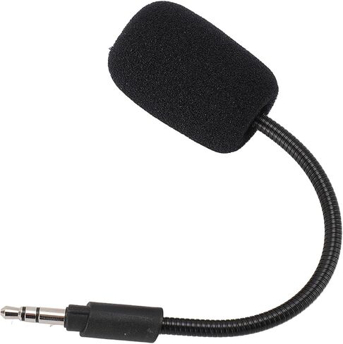 Gaming Mic, 3.5mm Microphone 3.5mm Plug Microphone Detachable Microphone Replacement Game Mic Headset Microphone for Logitech G233 G433 GRPO Gaming Headset in Saudi Arabia