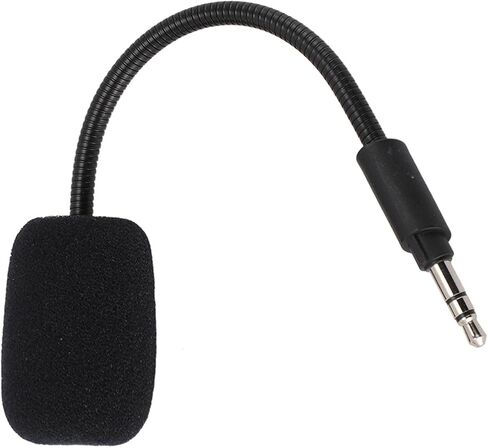 Gaming Mic, 3.5mm Microphone 3.5mm Plug Microphone Detachable Microphone Replacement Game Mic Headset Microphone for Logitech G233 G433 GRPO Gaming Headset in Saudi Arabia