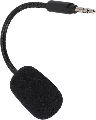 Gaming Mic, 3.5mm Microphone 3.5mm Plug Microphone Detachable Microphone Replacement Game Mic Headset Microphone for Logitech G233 G433 GRPO Gaming Headset in Saudi Arabia