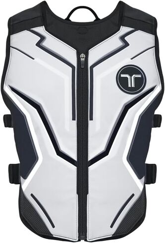 TactSuit Air ASH - سترة لمسية خفيفة الوزن لألعاب الواقع الافتراضي، 16 محركًا للتعليق، تدعم Meta Quest، PS VR2، وVR مستقل، اتصال بلوتوث لاسلكي in Kuwait