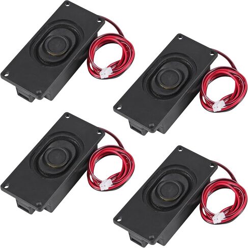 4pcs Speaker 3 Watt 8 Ohm Mini Speaker 8ohm 3w Loundspeaker Micro Speaker for Arduino with JST-PH2.0 Interface for Small Electronic Projects Advertising Machines LCD TV Monitors in Saudi Arabia