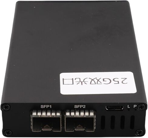 محول إيثرنت Thunderbolt 3 25G، منفذ SFP، 25 جيجابت في الثانية، متوافق مع Thunderbolt 3/4، محول USB 4.0 نوع C 25G لاتصالات الشبكة عالية السرعة، لنظام التشغيل OS X، Ubuntu in Kuwait
