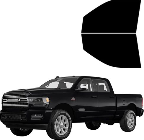 Precut Tint Kit Film Nano Carbon Film for Dodge RAM 2500 4 DR Truck 2010-2024 Driver and Passenger Windows Computer Cutting لتناسب Windows الخاص بك .. (35 ٪) in Saudi Arabia