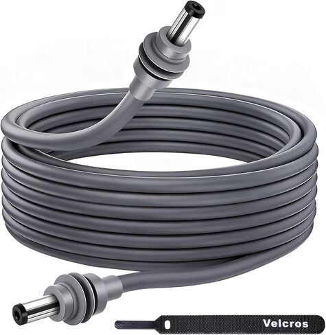 كابل طاقة من DC إلى DC لـ Starlink Mini 10 FT - سلك شاحن 12V/24V، ملحق محول السيارة العالمي، تصميم مقاوم للماء، متوافق مع مولد الطاقة الشمسية RV ومعدات التخييم الخارجية (DC إلى DC) in Kuwait
