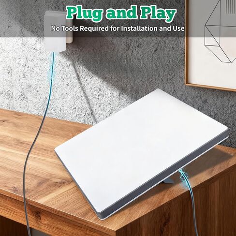 كابل طاقة من DC إلى DC لـ Starlink Mini 10 FT - سلك شاحن 12V/24V، ملحق محول السيارة العالمي، تصميم مقاوم للماء، متوافق مع مولد الطاقة الشمسية RV ومعدات التخييم الخارجية (DC إلى DC) in Kuwait