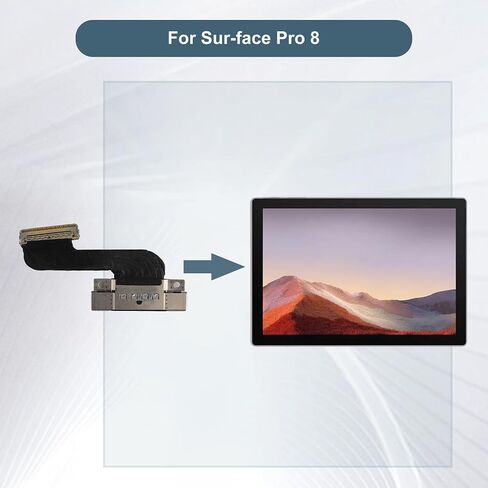 كابل مرن لمنفذ شحن مقبس الطاقة البديل متوافق مع Microsoft Surface Pro 8 1983 in Saudi Arabia