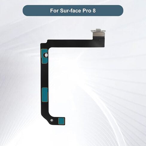 كابل مرن بديل للوحة المفاتيح متوافق مع Microsoft Surface Pro 8 1983 (أبيض) in Saudi Arabia