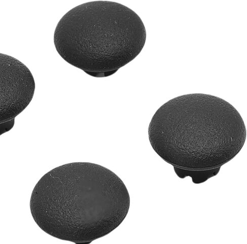 Dpofirs Game Thumb Control Controller and Paddles Kit, 6 x Joystick Grips, 4 x Paddles (Black) in Saudi Arabia