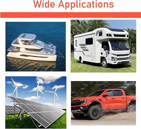 شريط حافلة 12 فولت 150 أمبير مع كتلة توزيع الطاقة غطاء 4 × 1/4 بوصة (M6) 6 × #8 (M4) كتلة توزيع لنظام الطاقة الشمسية البحرية لقوارب السيارات مع أطراف حلقية in Kuwait