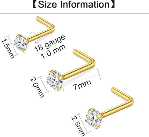longita 6mm 8mm 18g حدوث حصان خاتم للنساء الحذاء الجوهري المزدوج حلقة الأنف هوب الجراحي in Kuwait