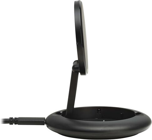 Eaton Tripp Lite Series Wireless Charger Stand, 20W Magnetic Charging Stand, MagSafe MFi Charging for Apple iPhone & AirPods, Adjustable Stand, 3ft Cable, White, 1-Year Warranty (U280MS-2N1-WH) in Saudi Arabia
