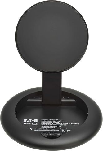 Eaton Tripp Lite Series Wireless Charger Stand, 20W Magnetic Charging Stand, MagSafe MFi Charging for Apple iPhone & AirPods, Adjustable Stand, 3ft Cable, White, 1-Year Warranty (U280MS-2N1-WH) in Saudi Arabia
